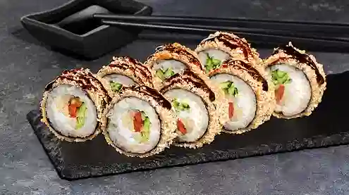 Темпура рол з куркою 🔥Отримуйте 5% кешбек🔥 меню Sushi Master